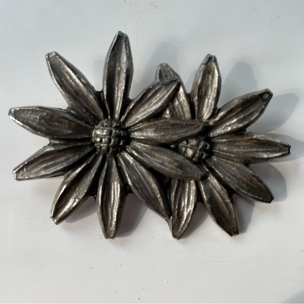 Floral Metal Pin